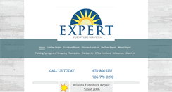 Desktop Screenshot of expertfurnitureservices.com