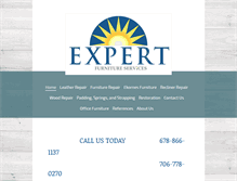 Tablet Screenshot of expertfurnitureservices.com